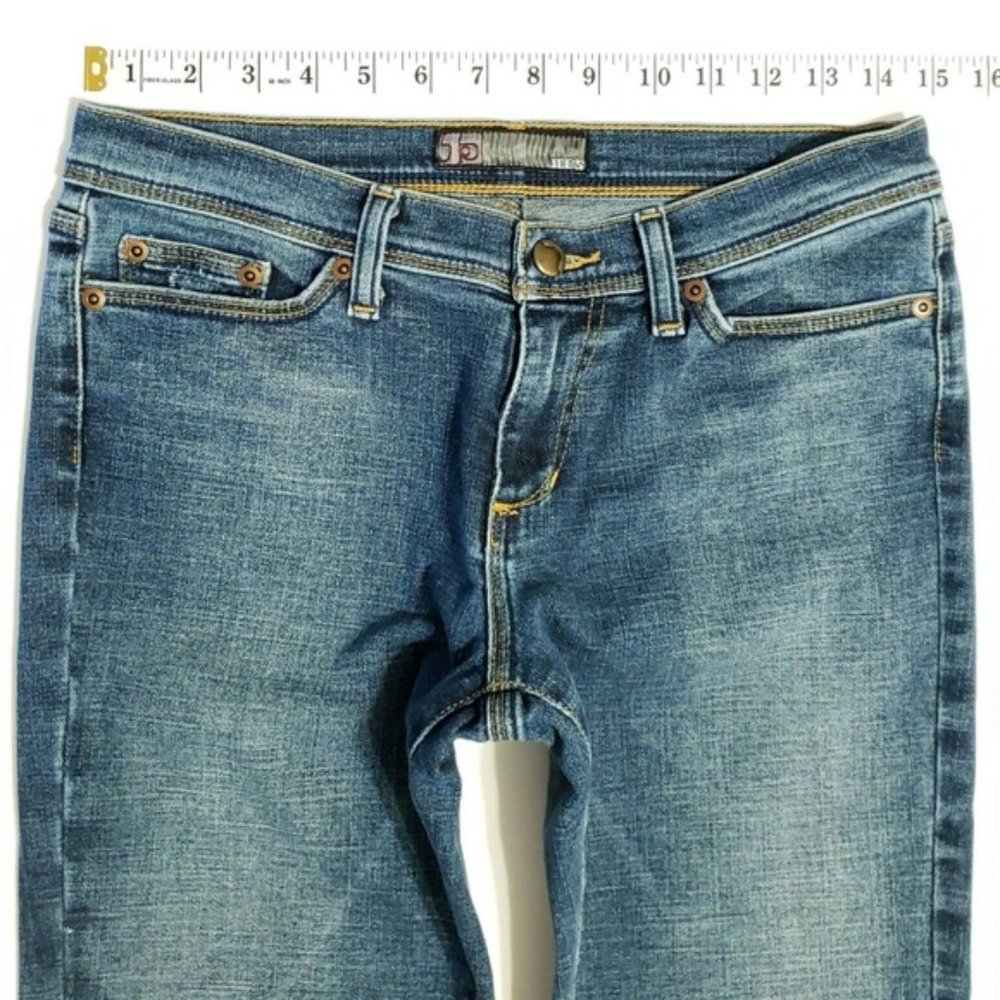Joe's RAW HEM BOOT CUT Low Rise Ankle Jeans 29